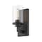 Z-Lite Savannah 1 Light Wall Sconce, Bronze & Clear 462-1S-BRZ - alternate 7